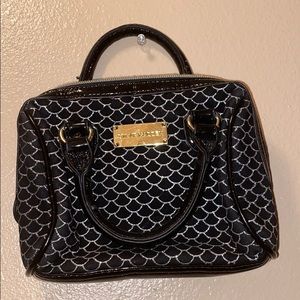 Black and sliver Steve Madden purse